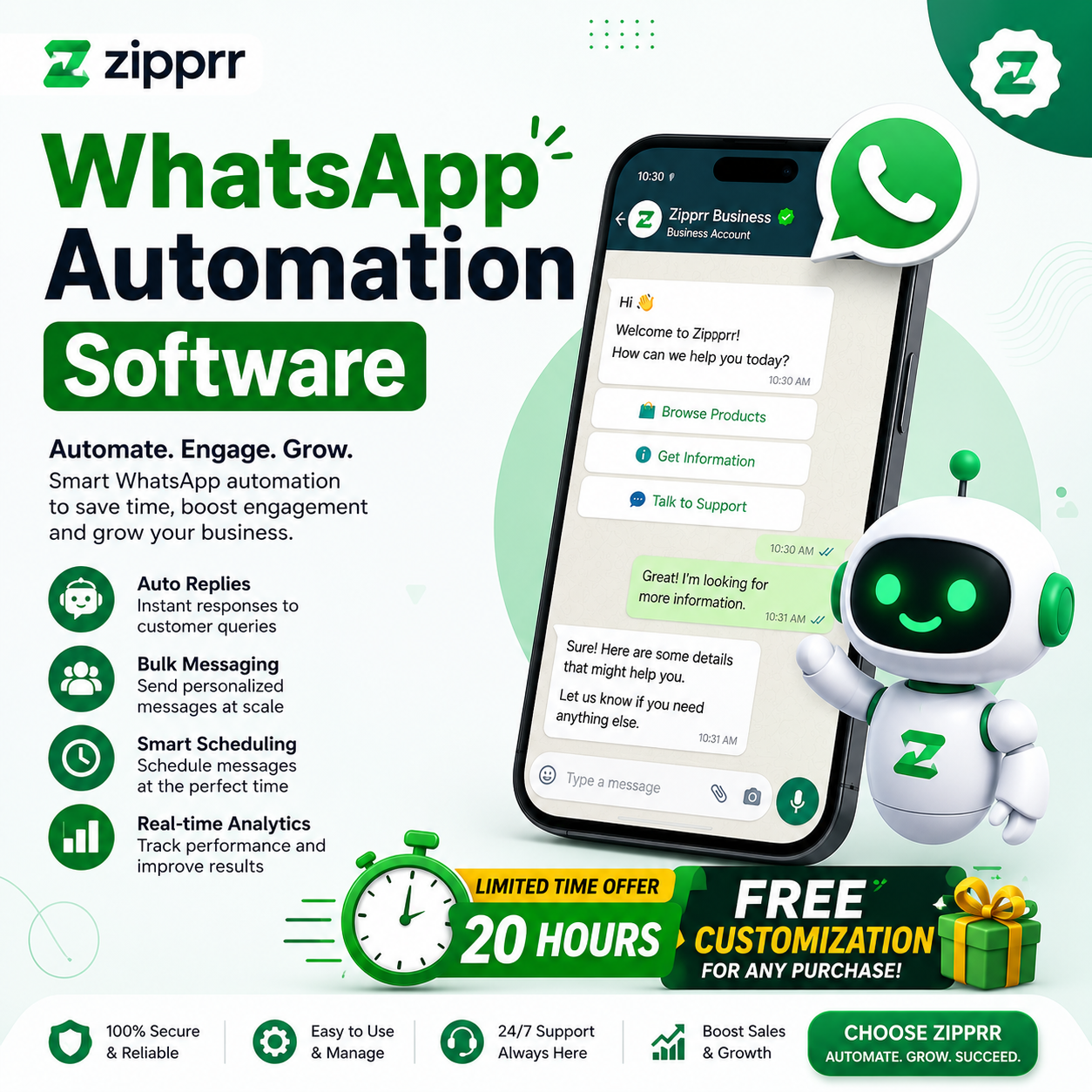 AI WhatsApp: All-in-One WhatsApp Automation for Campaigns, Chatbots & Smart Replies